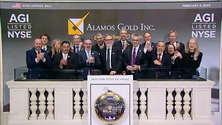 Alamos Gold Inc. (NYSE: AGI) Rings The Opening Bell®