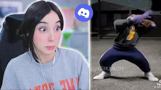 uy el inevitable 🥵 🤭 | Deargia reacciona MEMES DE DISCORD