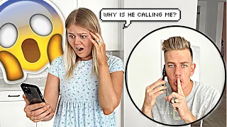 MY EX-BOYFRIEND CALLED ME!! *PRANK*