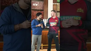 Watch as the Aussie legend, Aaron Finch sharing some funny bits and bytes | LLCMasters