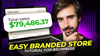 How To Build A Branded One Product Shopify Store (EASY Method)