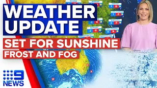 Australian Weather Forecast: Rain and Temperature Outlook - June 16 | 9 News Australia