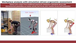 Offline multilevel ergonomic assessment of workplaces with assistive machines