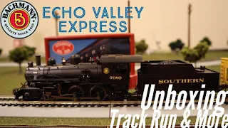 Bachmann Echo Valley Express DCC HO-Scale Model Train Set - Unboxing,  Setup, Track Run & Review