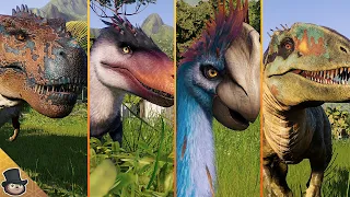 NEW DINOSAURS - RANKED! Jurassic World Evolution 2 Cretaceous Predator Pack