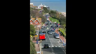 A Timelapse Looking Over Eastbourne in England - Using A Long Telephoto Prime Lens