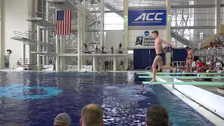 2018 Junior Nats B Boys 1m Prelims part 4