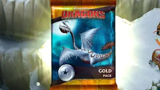 The New GOLD PACK - Dragons:Rise of Berk New Snoggletog Update