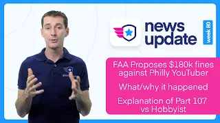 Drone News: FAA proposes to fine Philly YouTuber $180k. What and why it happened.