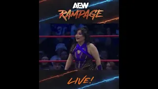 Emi Sakura Toys with Yuka Sakazaki on AEW Rampage, April 20 #JustThePip