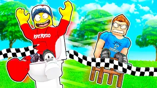 ZÁVODNÍ HRA, VE KTERÉ JEZDÍTE NA ŽIDLI 🏁 (ROBLOX CHAIR RACING)