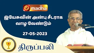 🔴 LIVE  27 MAY 2023 Holy Mass in Tamil 06:00 PM (Evening Mass) | Madha TV