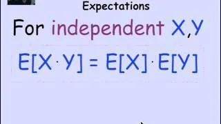 4.5.9 Linearity of Expectation: Video