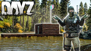 ◤ DAYZ #271 - BUILDING A BASE ON THE WATER ! 💧