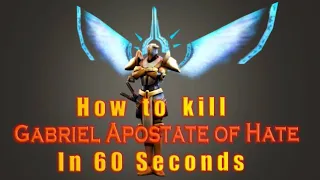 How to kill Gabriel Apostate of Hatred in 60 seconds | Ultrakill boss guide | Act II