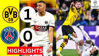 Borussia Dortmund vs PSG 1-0 HIGHLIGHTS.Niclas Fullkrug goal