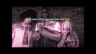 Jay Rock, Anderson.Paak, Latto- Too Fast ( Pull Over) (Lyrics) ft.Latto