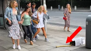 That Snake was so Terrifying: Everyone Started Running|: SNAKE PRANK