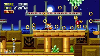 SONIC MANIA: THE MISFITS PACK 2022 Postpone Build - Labyrinth Zone (Tails)