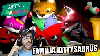 DESBLOQUEO A LA FAMILIA DE KITTYSAURUS | MUTANTE EN GARTEN OF BANBAN | Juegos Luky