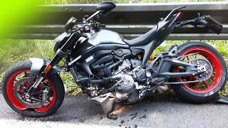 HECTIC MOTORCYCLE CRASHES & MISHAPS 2022