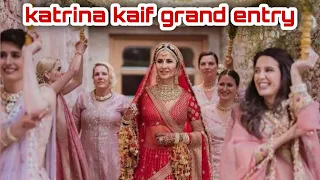 katrina Kaif Royal entry with sister|| Katrina Kaif & Vicky kaushal grand weeding..!!