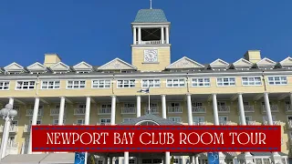 Disney's Newport Bay Club and Hotel | Room Tour
