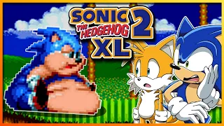 TAILS MAKES SONIC FAT!! Sonic & Tails Play Sonic The Hedgehog 2 XL Feat Tails And Sonic Pals