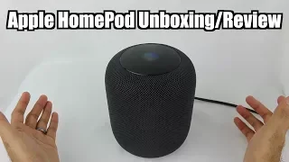 Apple HomePod Space Gray Unboxing/Review