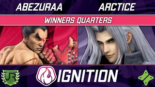 abezuraa (Kazuya) vs Arctice (Sephiroth) - Ignition 349 WINNERS QUARTERS
