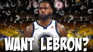 Should Warriors Go Try To Acquire Lebron James? | HEATED Debate