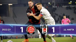 VavaCars Fatih Karagümrük -  Beşiktaş (1-1) Highlights/Özet | Spor Toto Süper Lig - 2022/23