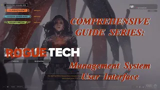 Management System User Interface: Roguetech Comprehensive Guide Series