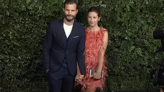 Jamie Dornan and Amelia Warner at Charles Finch and Chanel Pre-Oscar Awards Dinner