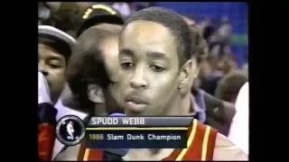 Spud Webb Upsets Dominique Wilkins in 1986 Slam Dunk Contest (TNT Retrospective)