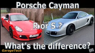 Porsche Cayman S or Cayman R 987.2 Gen 2 What's the difference between the two. How much weight loss