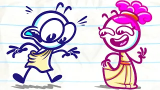 "Live And Let High-Five" | Animation | Cartoons | Pencilmation Compilation