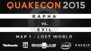 Rapha vs. Evil - Map 1 - Lost World (QUAKECON 2015 DUEL)