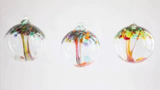 Mesmerizing Recycled Glass Orbs