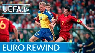 EURO 2000 highlights: Belgium 2-1 Sweden