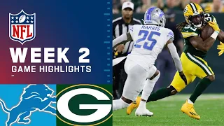 Detroit Lions Detroit Lions vs Green Bay Packers full game highlights week 2