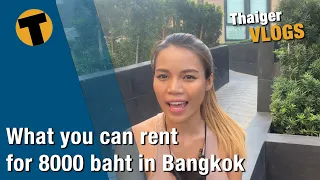 What you can rent for 8000 baht per month in Bangkok?