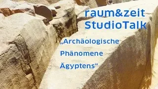 Axel Klitzke: Von Assuan bis Gizeh – Archäologische Phänomene Ägyptens (raum&zeit Studio Talk)