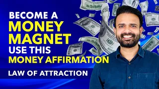 BECOME A MONEY MAGNET Affirmations & Visualization Video 🤑 Powerful Affirmations For Wealth & Money