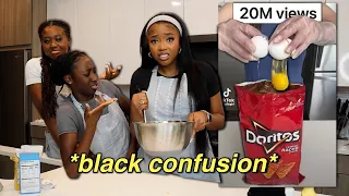 We Tried DISGUSTING TikTok Recipes ... somebody needs to be arrested!