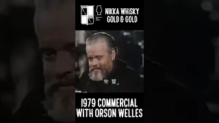 1979 Nikka Whisky G&G Gold & Gold Commercial with Orson Welles