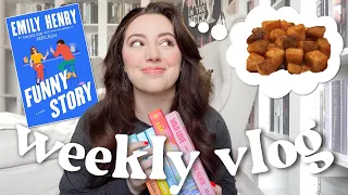 healing, reading, buying 36 lbs of frozen potatoes  | weekly vlog 11