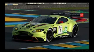 Gran Turismo™SPORT Daily Race 372 Le Mans Aston Martin V12 Vantage GT3 Onboard