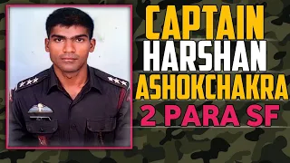 What major vivek jacob said about CAPTAIN HARSHAN RADHAKRISHNAN NAIR ASHOK CHAKRA (2PARA SF)