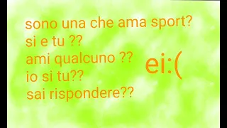 rispondi sei in grado?? 😺😺🦊🦊🦃🦃